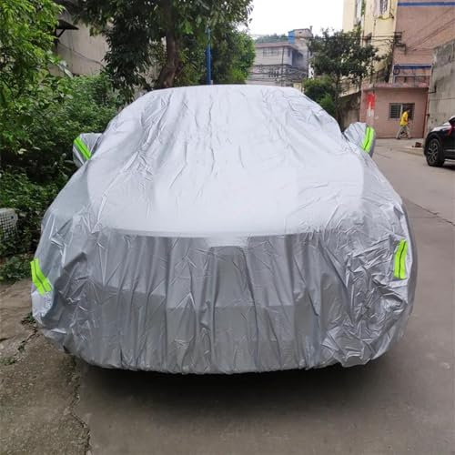Vollgarage Abdeckplane Kompatibel Mit Alfa Für Romeo Für Stelvio 2016 2017 2018 2019 2020 2021 2022 2023 Ganzjahres-Wasserabweisende, Atmungsaktive Vollgarage