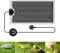 14W Reptile Heating Mat,Reptile Vivarium Heat Mats Heating with 10 Levels Temperature Control, Removable Under Tank Terrarium Heat Mats for Reptiles Turtle Snake Lizard Gecko Spider（5.9 * 11in）