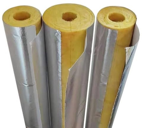 LRHELPBNR Karton Steinwolle Rohrschale Alukaschiert, Mineralwolle Rohrisolierung Steinwoll Rohrschalen, Rohr Pole Wrap Für Winte(L 1M-43mm/1.7in,30mm)