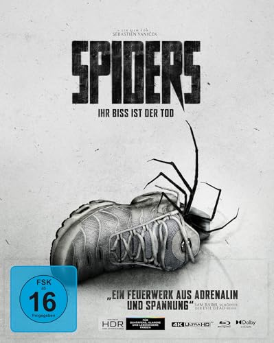 Spiders - Ihr Biss ist der Tod (Mediabook, 4K-UHD+Blu-ray+Bonus-Blu-ray)
