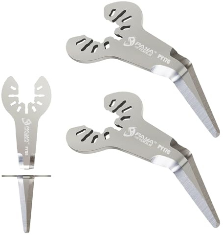 PAYA Multitool Sägeblätter Oszillierende Klinge Zum Entfernen von Windschutzscheibe Dichtungsmasse Versiegelung Kleber Reinigung Messer E-cut Zubehör PY176 2tlg