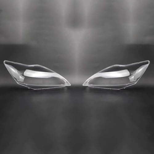 ZSSHUIHH Scheinwerfergläser für Ford Focus 2009 2010 2011, Frontscheinwerferabdeckung Links Rechts Objektiv Lampenschirm, Einfach auszutauschen Schutzhülle,A Pair