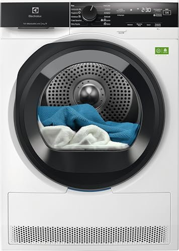 Electrolux Asciugatrice 700 DelicateCare 9 kg EW7H49YB, Classe B, Tecnologia DelicateCare per Lana, MixCare per cotoni e sintetici, Connettività WiFi con APP, Pompa di Calore