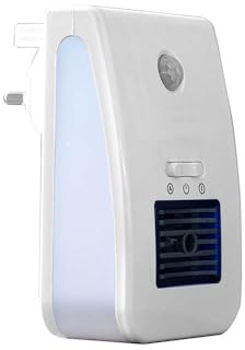 Lifemax Plug In Air Purifier & LED Night Light, Silent Operation & Filter less with 2 LED Light Modes, Neutralises & Purifies Air for Allergies & Hay fever, Ideal for Bedrooms, Kitchens & Pet Areas