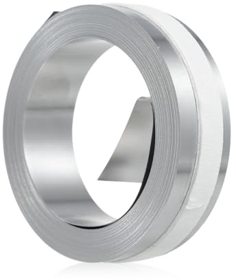 Manuelles Prägeband aus Stahl, 3D, nicht klebend, Metall, Nachfüllpackung, kompatibel mit DYMO Makers M1011 M11, 1 Rolle