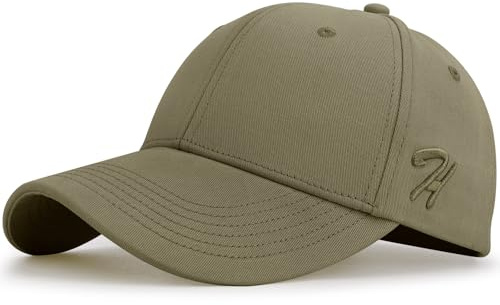 HASAGEI Baseball Cap Herren Damen 100% Baumwolle Basecap Verstellbar | Einheitsgröße, Reine Farbe Sonnenschutz Cap Unisex Baseballkappe für Freizeit Outdoor Tennis Golf Reisen Geschenkidee