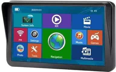 Auto GPS Navigator 9 Zoll Navigation 6.0 LKW FM Sender Kostenlose Karte(with Bluetooth)