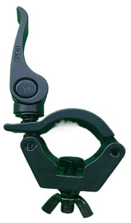 2 Pcs 28-35mm 100KG Lock Schellen Bühne Truss Haken Verschluss Aluminium Legierung Lampe Beleuchtung Klemme Für Bühnenbeleuchtung