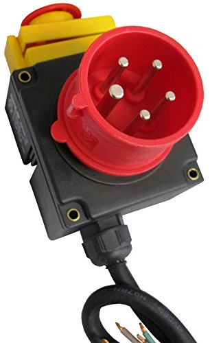 16 A Maschinenschalter mit Notaus 380/400 V - 4 Phasen