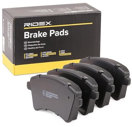 RIDEX 402B0447 Bremsbelagsatz Bremsbeläge Vorne Kompatibel mit RENAULT KANGOO Express FW0/1