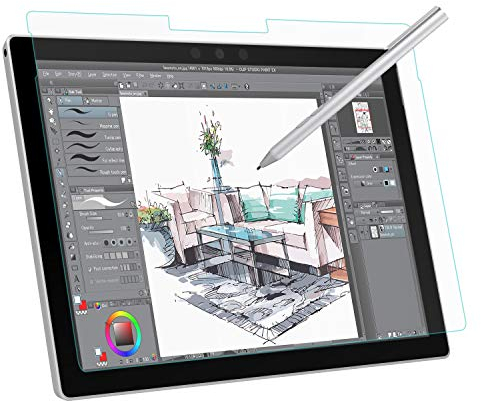 MoKo Schutzfolie Kompatibel mit Microsoft Surface Pro 7 Plus/Pro 7/Pro 6/Pro 5/Pro 4/LTE Tablette, Displayschutzfolie Antireflex, Schreiben Zeichnen und Skizzieren wie auf Papier, Transparent