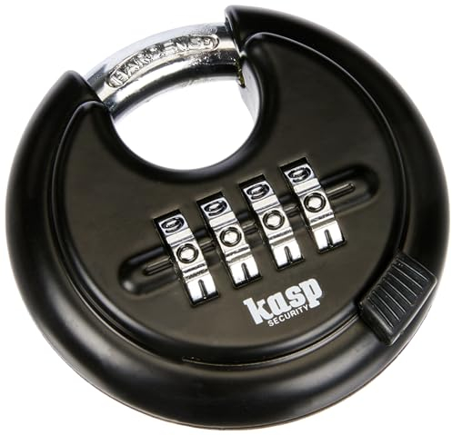 Kasp K11670D Disc Zahlenschloss 70 mm, Mehrfarbig