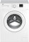 Lavadora frontal Beko WTE7611BWR, 60 CM