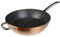 WECOOK! Professional Poêle à Frire Profonde 32 cm, Induction, Pierre Antiadhésive Écologique sans PFOA, Aluminium Forgé, Épaisseur 2,8 mm, Copper, Poignée en Acier Inox., Vitrocéramique, Gaz, Four