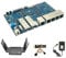 Banana Pi BPI-R3 Wi-Fi 6 OpenSource Wireless Dual-Band OpenWRT Router Board mit MediaTek MT7986 (Filogic 830), unterstützt 5X GbE und 2X 2,5 GbE SFP (Bundle3-BPI R3+Antennen)