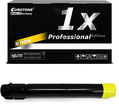 EuroPro Toner kompatibel für Lexmark C950DE ersetzt C950X2YG Yellow Gelb Patrone Druckerpatrone