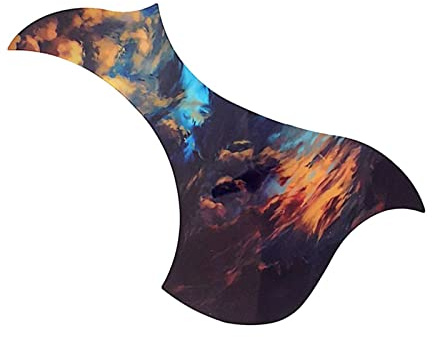 Gitarre Pick Guard Folk-Akustikgitarre, Selbstklebender Pick-Guard-Aufkleber, Gitarren-Pickguard Für Akustikgitarrenteile