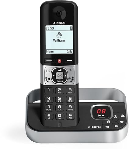 Alcatel Schnurlos-Telefon mit Premium Call Block Funktion und AB