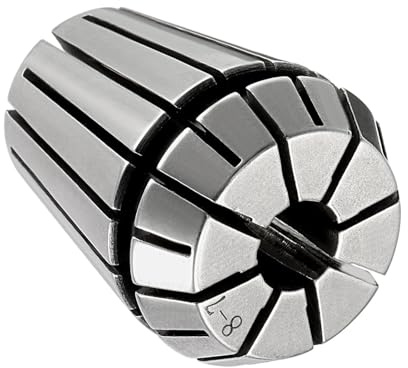 CoCud Spannzangenfutter ER-25 Spannzange 8 mm Spanndurchmesser 40Cr Stahl | bequemes Demontagefutter, für CNC-Graviermaschinen