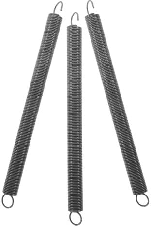 Housoutil Attic Stairs Pull Down Kit 3 Pack Replacement Ladder Springs Metal Loft Ladder Accessories for