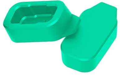 Ladeanschlussschutz, Staubschutzkappe, Silikon-Abdeckung, kompatibel mit Coros-Pace 2/APEX-42 mm, 46 mm, Ersatzzubehör, Ladeanschluss-Schutz für Smartwatch, Staubschutzstecker, Ersatzkappen