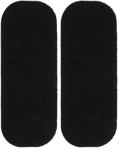 Uonlytech 2pcs Ceiling Fan Filters Activated Filters Self-adhesive Ceiling Fan Filters Ceiling Fan Air Purifier Pads Charcoal Fan Filter for Ceiling Fan