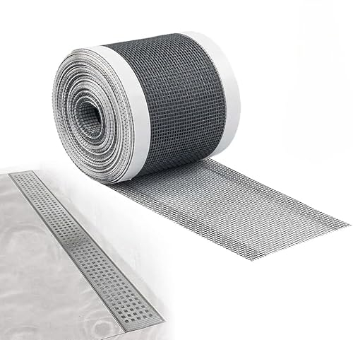 Abfluss Haarfänger Abdeckung PVC-Gaze Duschrinne Abflussfilter Haarsieb Selbstklebend Einweg Duschabfluss Mesh Spülsieb Aufkleber für Dusche Badewanne Balkon Küche Bad (A)