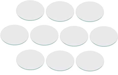 Qianly 10 Pièces de Rechange 1mm épaisseur Montre Cristal Verre Cir 40-45mm Diamètre Taille Assortie, 40.5mm
