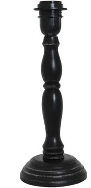 Grafelstein Lampenfuß BLACK schwarz antik verziert Farmhouse Landhausstil E27