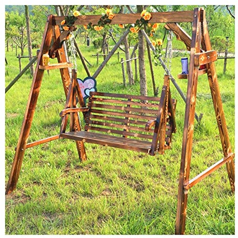 Balancelle de terrasse d'extérieur avec support – Mobilier de jardin durable pour se détendre dans le jardin, au bord de la piscine ou sur le balcon