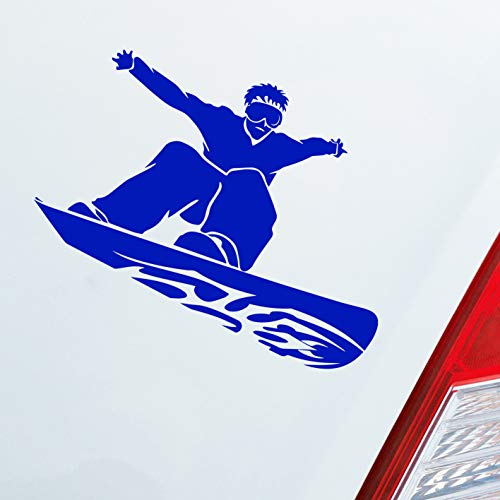 Hellweg Druckerei Snowboard Snow Schnee Sport Fun Auto Aufkleber Sticker Heckscheibenaufkleber