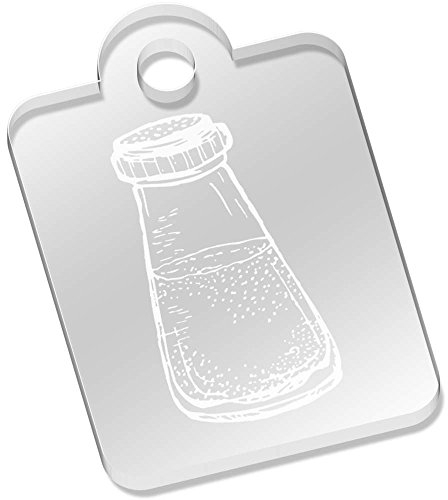 Azeeda 'Salt Shaker' Shaped Acrylic Keyring (AK00035453)