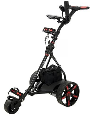 Electric Golf Trolley (Black & Red)