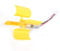 Walfront Eólica Vertical Electricidad Micro Eólica Vertical Kit Pequeño Generador de Aspas de Motor para Bricolaje