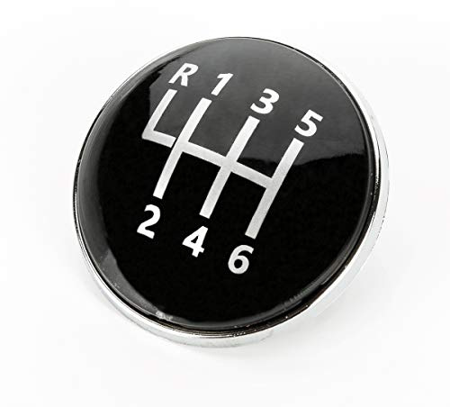 LST Schaltknauf Schalthebel Emblem Plakette 6-Gang 3 III