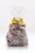 Italpak Sacchetti Trasparenti per Alimenti 'Dolceneve', Buste Biscotti, Dolci, Torte, Regali, Sacchettini Natalizi, Polypropylene, Bianco/Oro, 25x40 cm, 50 unità