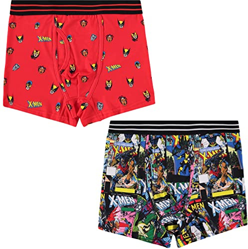 Marvel Press Men's Marvel X-men Guys Boxer Brief 2 Pack Classic
