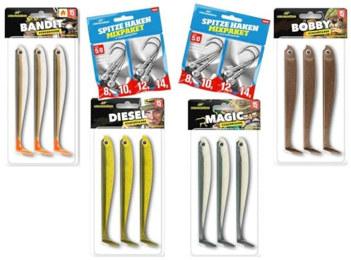 Raubfisch Store - Lieblingsköder - 15 cm Sonderfarben-Set - 1