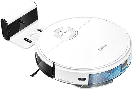 Midea I5C Saugroboter,Super Aspirazione 4000PA, 3 modalità di pulizia, Controllo vocale da remoto e tramite APP, la tecnologia rende la vita più confortevole