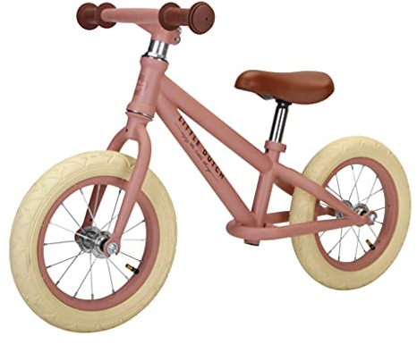 Little Dutch 8000 Stahl Laufrad rosa