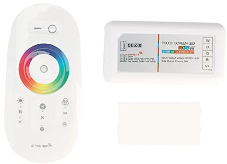 EVTSCAN LED RGBW Controller 2.4G Wireless Touch RF Fernbedienung Dimmer für RGBW LED Streifen DC 12-24V