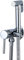 YJYKXP Bidet Handbrause Toilette, Bidet Armaturen Set Messing Wandhalterung Bidet Sprühaufsatz mit Kaltes und Heißes Wasser, Duschkopf für Toilette für Körperpflege,Chrome