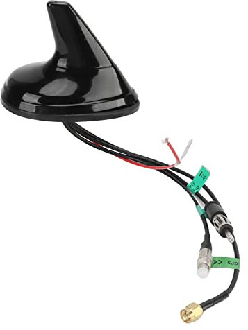 Weikeya Antenne Radio Dab pour Toit de Voiture,FM AM GSM GPS Antenne aileron de Requin Anti âge 4 en 1 pour Voitures pour Bateaux pour SUV, antenne