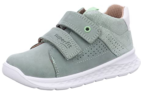 Superfit Jungen Breeze Lauflernschuhe, Hellgrün 7500, 26 EU