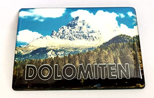 Dolomiten Südalpen Italien Südtirol Souvenir Kühlschrankmagnet Reiseandenken Geschenkartikel