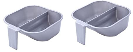 Mikinona 2-teiliges Rührschüssel-set Zum Haarefärben Doppelschüssel Salon-friseurwerkzeug Komfortabler Griff Platzsparendes Design