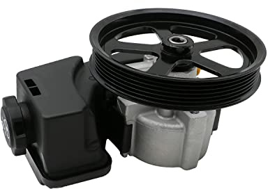 Chefull 20-3023R Power Steering Pump with Pulley Reservoir Compatible with Chevrolet Camaro SS 2010-2012 V8 6.2L, 60-6827PR