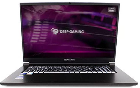 CoolBox DeepGaming Nubian 17 - Ordenador Portátil Gaming 17.3 QHD 165Hz (Intel Core i7-13620H, 64GB RAM, 2TB SSD PCIe 4.0, Nvidia RTX 3050 6GB, Windows 11 Pro) Negro - Teclado QWERTY Español