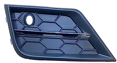 WOLWES Front Gitter Für Tiguan 2 2017 2018 2019 2020 2021 Nebel Lampe Felge Grille Abdeckung Mit PDC Sensor Loch 5NG853666 5NG853665 5NG 853 666 665 (Color : Passager Side)