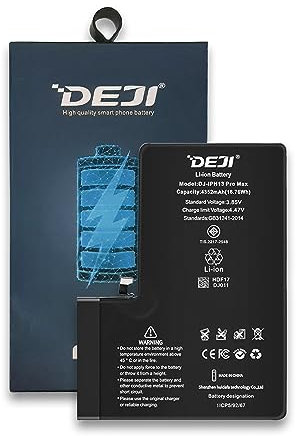Batteria interna Deji compatibile con i Phone 13 Pro Max [ 3.85V – 4352mAh – 16.76Wh ]